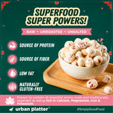 Makhana, 150g  (Popped Water Lily Seeds, Source of Protein and Fiber, Unroasted and Unsalted)