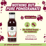 Urban Platter Canadian Pomegranate Juice, 350ml (Unsweetened, Clean Label, Contains Natural Antioxidants, Not From Concentrate) - product image 6