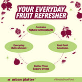 Urban Platter Canadian Pomegranate Juice, 350ml (Unsweetened, Clean Label, Contains Natural Antioxidants, Not From Concentrate) - product image 8