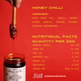 Honey Chilli, 240g (Pure Honey & Chilli Condiment | Sweet & Spicy Drizzle | No MSG | No Soy Sauce)