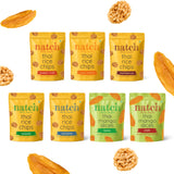 Assorted Combo Pack Of 7 (Thai Rice Chips And Thai Mango Slices), 25g x 5, 60g x 2 (Imported from Thailand | No Palm Oil, Tasty Snacks, Sun Dried Mango Slices)