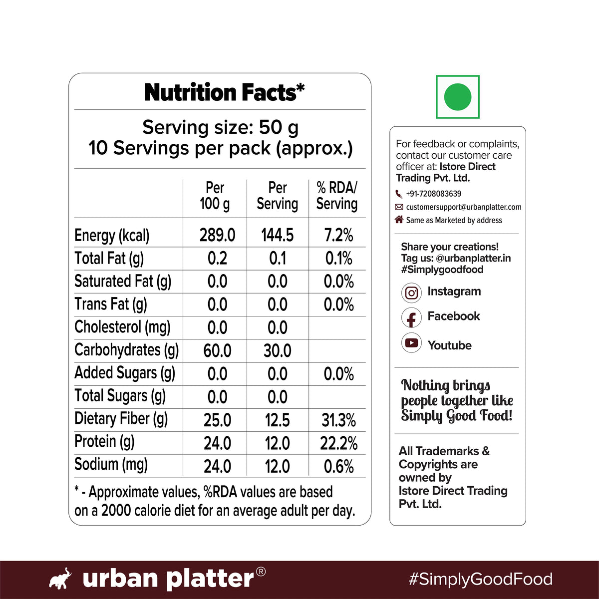 Red Kidney Beans, 500g (Red Rajma | 24g Protein | 25g Fiber | Nourishing whole beans for Gravies, Curries, Bowls, & Salads)