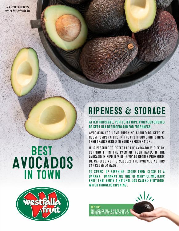 Westfalia Prime Semi-Ripe Medium-Large Size Hass Avocado, 1 Piece (Power Packed with Vitamin E and Omega 3 Fatty Acids)