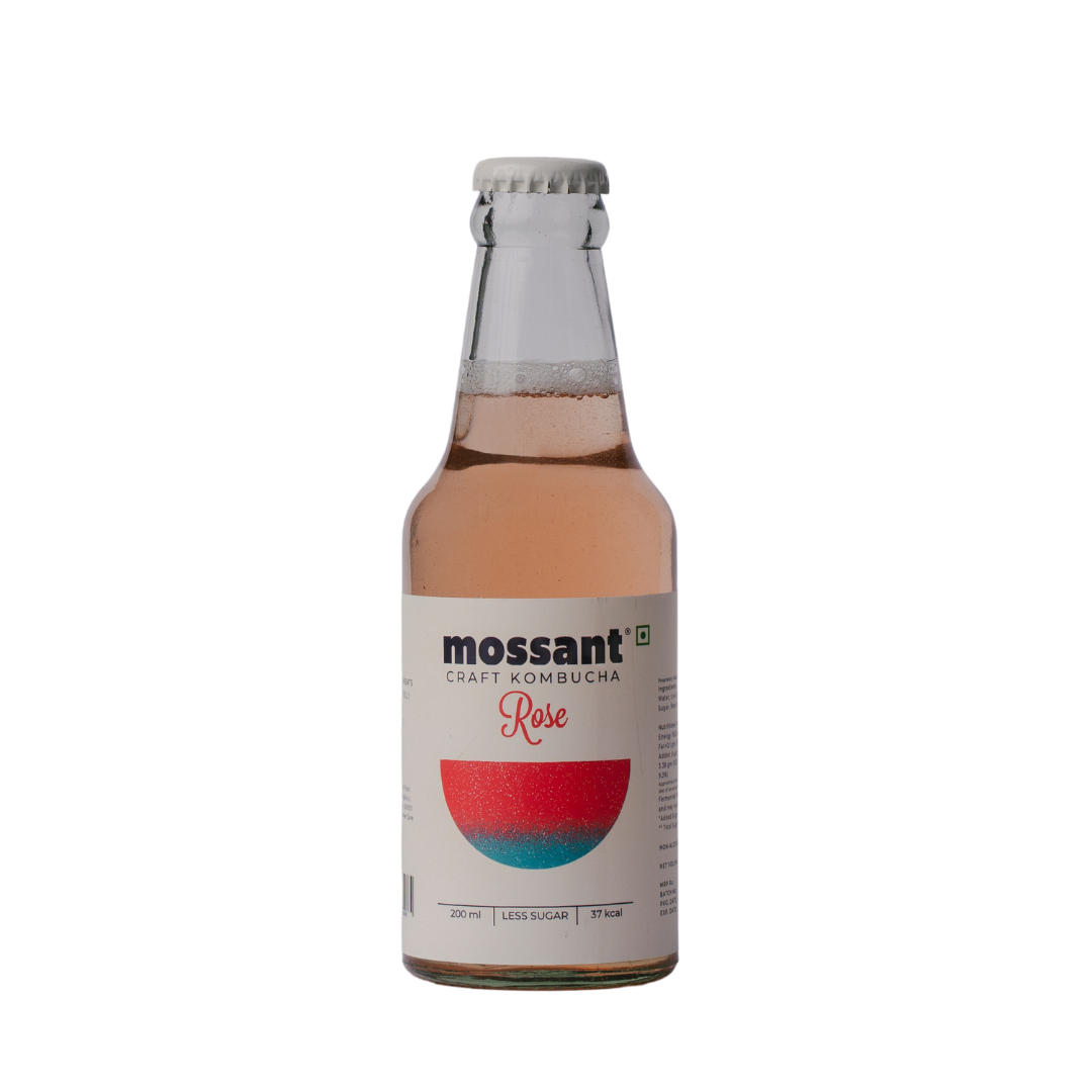 Mossant Rose Kombucha, 200ml