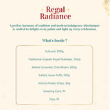 Urban Platter Regal Radiance Hamper (Intricate Traditional Keepsake | Premium Assortment | Modern & Traditional Fusion)