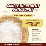 Urban Platter Shirataki Konjac Noodles, 270g (Fat-Free, Gluten-Free, Low Carb, Ready to Use)