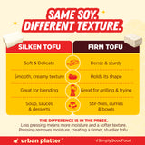 Silken Tofu, 300g (Delicate, Smooth & Creamy | Soft Tofu for Blending, Cooking and Desserts)