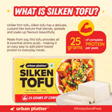 Silken Tofu, 300g (Delicate, Smooth & Creamy | Soft Tofu for Blending, Cooking and Desserts)
