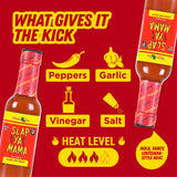 Slap Ya Mama Louisiana Style Cajun Hot Sauce, 148ml (Bold Pepper Flavor for Everyday Cooking | No MSG, Gluten Free)