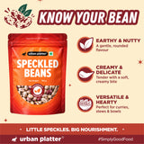 Speckled Beans, 500g (Pink/Chitra Rajma | 23g Protein | 15g Fiber | Nourishing whole beans for Gravies, Curries, Bowls, & Salads)