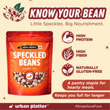 Speckled Beans, 500g (Pink/Chitra Rajma | 23g Protein | 15g Fiber | Nourishing whole beans for Gravies, Curries, Bowls, & Salads)