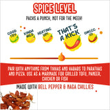 Hotchaa! Naga Chilli Sriracha Sauce, 170g (Made of Smoky, Tangy and Spicy Flavour , NO MSG, No Oil, Vegan)