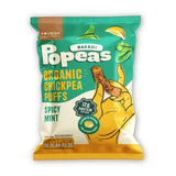 Nourish Organics Popeas Organic Chickpea Protein Puffs - Spicy Mint, 60gm (Gluten Free)