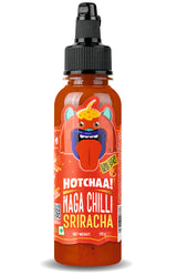 Hotchaa! Naga Chilli Sriracha Sauce, 170g (Made of Smoky, Tangy and Spicy Flavour , NO MSG, No Oil, Vegan)