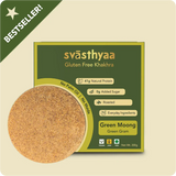 Svasthyaa Green Moong|High Protein Khakra, 200g