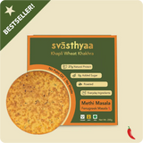 Svasthyaa Methi Masala I Khapli Wheat Khakhra, 200g