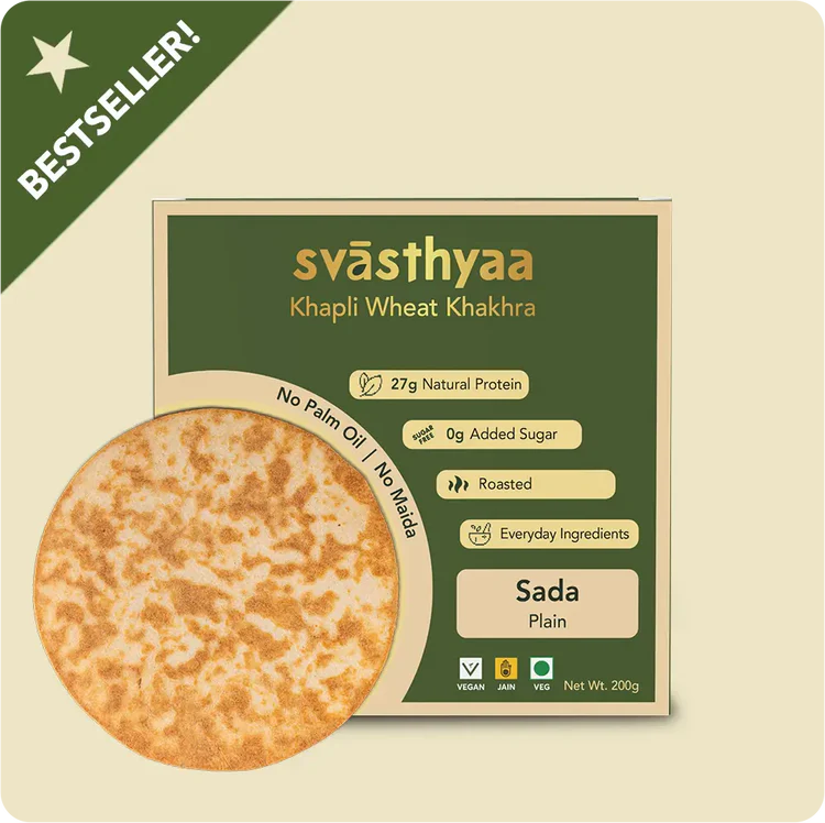 Svasthyaa Sada I Khapli Wheat Khakhra, 200g