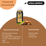 Urban Platter Tamarind Concentrate, 500g (Instant Imli for Daily use, Sour and Tangy, Ideal for Chutneys, Sambar and Beverages)