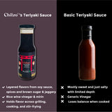 Teriyaki Sauce,200g (Japanese Stir-Fry Sauce, With Mirin, No Added Colors or Flavours, Dip, Glaze, Stir-Fry, Drizzle)Chilzo Green Harissa Paste,200g (Herby Morrocan Paste, No Artificial Colors/Flavors, Dip, Spread, Marinate, Cook)