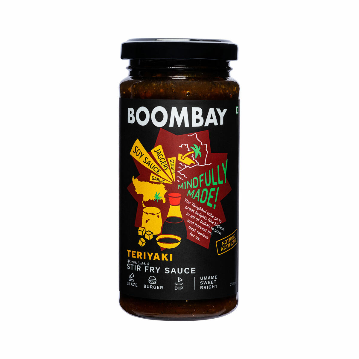 BOOMBAY Teriyaki Stir Fry Sauce, 250g