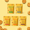 Assorted Thai Rice Chips Combo Pack, 25g x 5 (Sweet Chilli, Barbecue, Sesame, Vegan Cheddar, Wasabi | No Palm Oil, Tasty Snacks | Imported From Thailand)