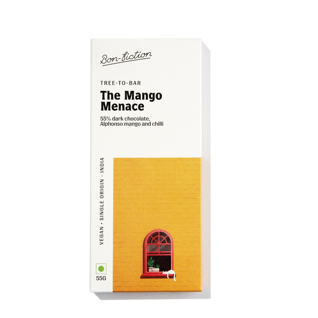 Bon Fiction – The Mango Menace (55% Dark Chocolate), 55g