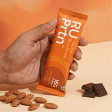 RU Prtn Toasted Choco Almond Protein Bars,15g (Pack of 6, High Fiber, No Added Sugar, Nutty Snack)