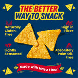 Urban Platter Tortilla Chips, 250g (Made with Masa Flour | Palm Oil Free | Gluten Free | Lightly Salted Nacho Chips)