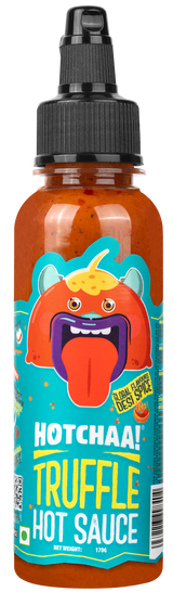 Hotchaa! Truffle Spicy Hot Sauce, 170g (Made with Olive Oil, NO MSG, Perfect Blend of Umami & Spice)