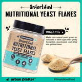 Urban Platter Nutritional Yeast Flakes (Unfortified | Plant Based | Nutty and Cheesy Flavour)