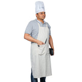 Urban Platter 100% Fair trade Certified Cotton Kitchen Apron With Front Pocket