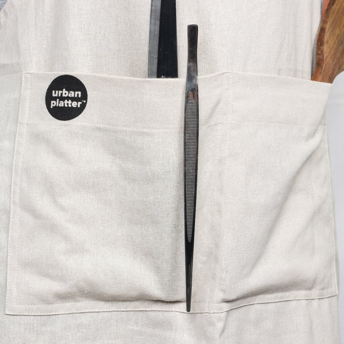 Urban Platter 100% Fair trade Certified Cotton Kitchen Apron With Front Pocket