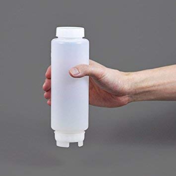 Urban Platter FIFO Food Grade Leak Proof LDPE Sauce Squeeze Bottle, 450ml