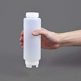 Urban Platter FIFO Food Grade Leak Proof LDPE Sauce Squeeze Bottle, 450ml