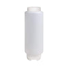 FIFO Food Grade Leak Proof LDPE Sauce Squeeze Bottle, 450ml (Pack of 2)