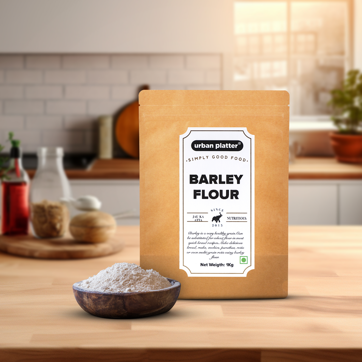 Urban Platter Barley Flour, 1Kg