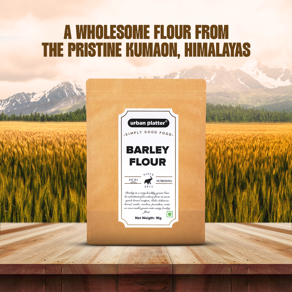 Urban Platter Barley Flour, 1Kg