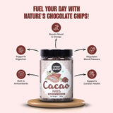 Urban Platter Cacoa Nibs, 250g (Roasted & Cracked | Unsweetened | Pure Cacao Bean Bits | Aromatic)