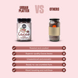 Urban Platter Cacoa Nibs, 250g (Roasted & Cracked | Unsweetened | Pure Cacao Bean Bits | Aromatic)