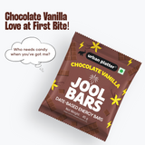 Urban Platter Chocolate Vanilla Jool Bars, 45g (Medjool Date Based | Energy Bars | Pack of 1 | Plant Based | With Rolled Oats and Almond Flour)