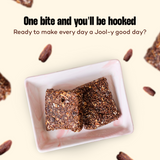 Urban Platter Chocolate Vanilla Jool Bars, 45g (Medjool Date Based | Energy Bars | Pack of 1 | Plant Based | With Rolled Oats and Almond Flour)