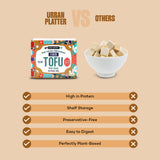 Urban Platter Firm Tofu, 200g (Ambient storage | High in Protein | Preservative-Free | Soya Paneer | Perfectly Plant-based)