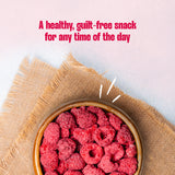 Urban Platter Freeze-dried Raspberry, 40g (Whole Raspberries)