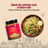 Urban Platter Jeeravan Masala, 150g (Indori Poha Masala, Chatpata Masala for Street Style Pohe, Sprinkle on Poha, raita, fruit chaats and even pakoras)