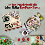 Urban Platter Large Rice Paper Sheets, (Vietnamese Spring Roll Wrappers)