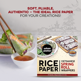 Urban Platter Large Rice Paper Sheets, (Vietnamese Spring Roll Wrappers)