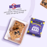 Urban Platter Lemon Blueberry Jool Bars, 45g (Medjool Date Based | Energy Bars | Pack of 1 | Plant Based | With Rolled Oats and Almond Flour)