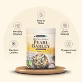 Urban Platter Pearl Barley (Jau), 1Kg [All Natural & Fiber-rich]