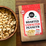 Urban Platter Roasted Unsalted Peanuts, 1Kg [Grade A Peanuts, Groundnut, Singdana, Skin Removed, Vacuum Packed, Fresh, Product of Bharuch]