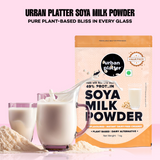 Urban Platter Soya Milk Powder,  [Plant-Based / Milk Alternative, Non-GMO & 49% Protein]